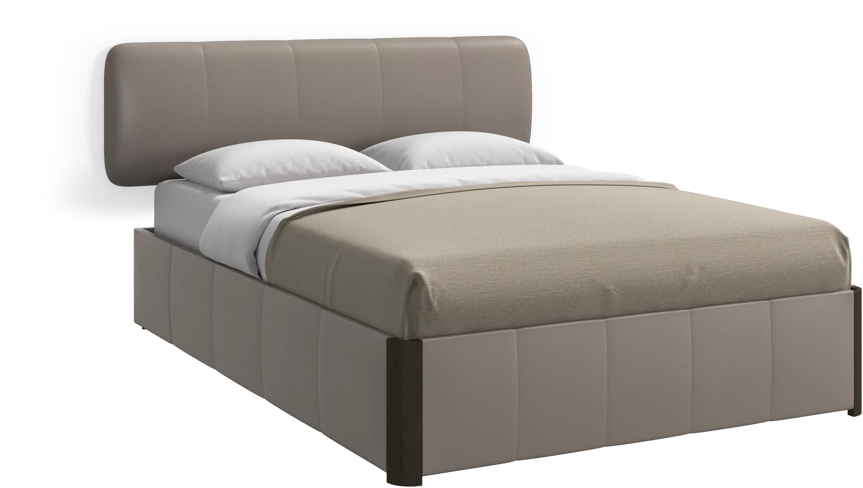 収納付きデザイナーベッド | コレクションはこちら - レザー | ボー